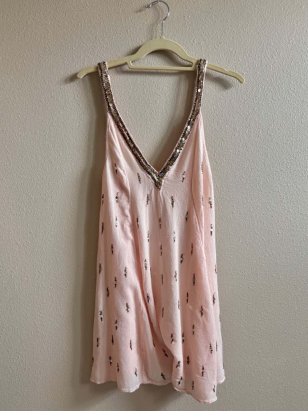 Free People Rising Sun Sequin Slip - Picture 4 of 8